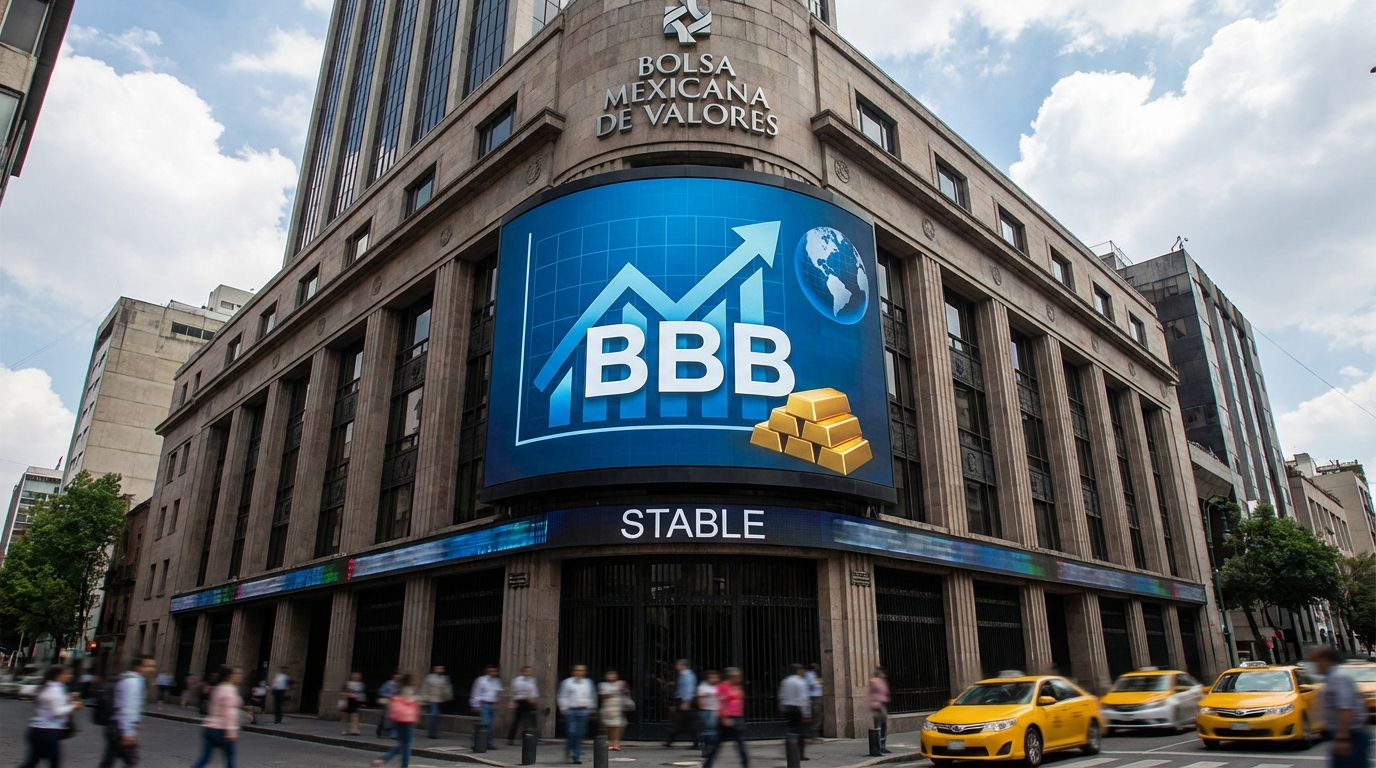 Fitch Ratings confirma calificación crediticia de México en BBB con perspectiva estable