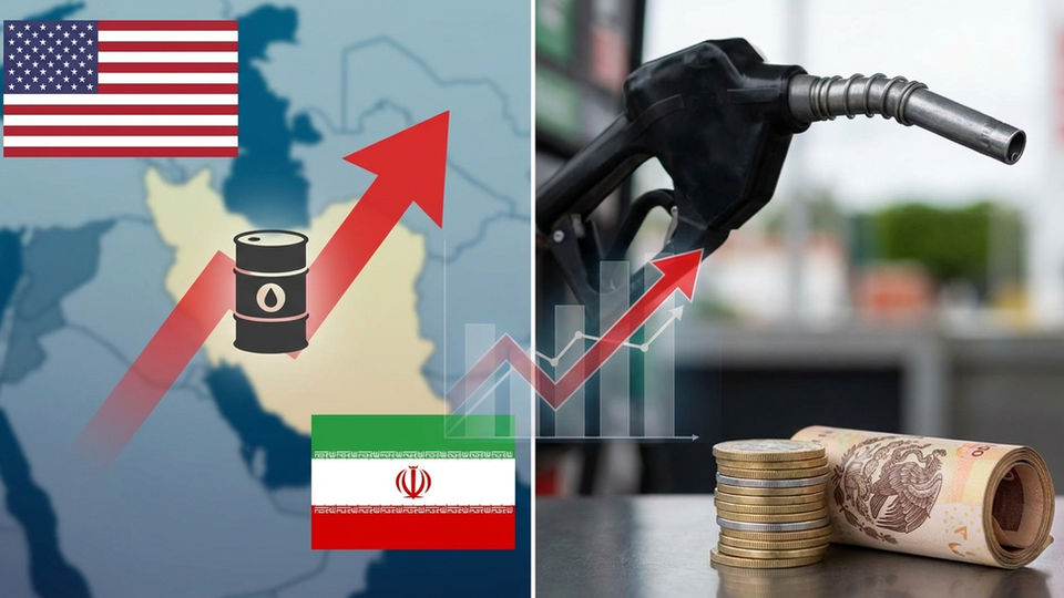 Conflicto entre Estados Unidos e Irán genera alzas en combustibles que repercuten en México, pese a la estabilidad del peso mexicano.