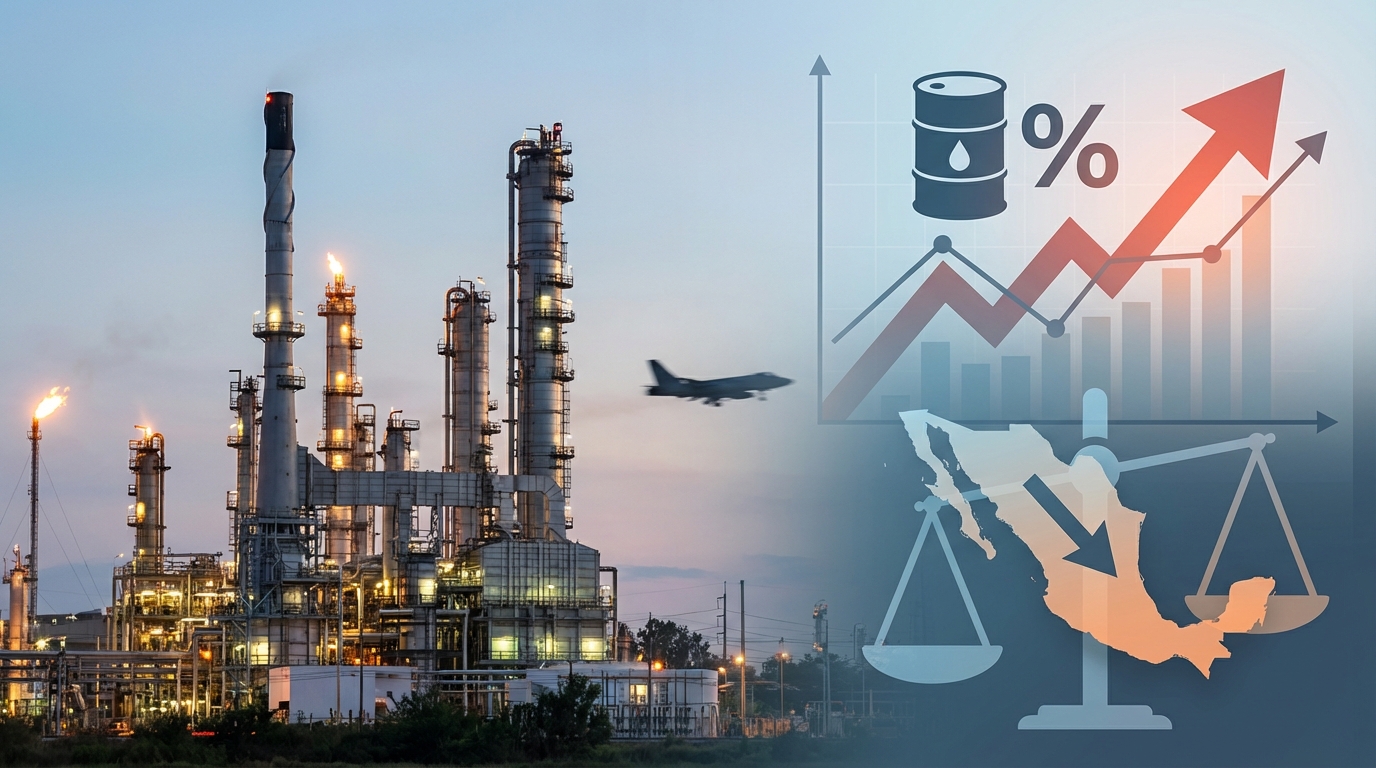 Israel intensifica ataques contra Irán; precios energéticos globales suben y alertan a México por costos de importaciones
