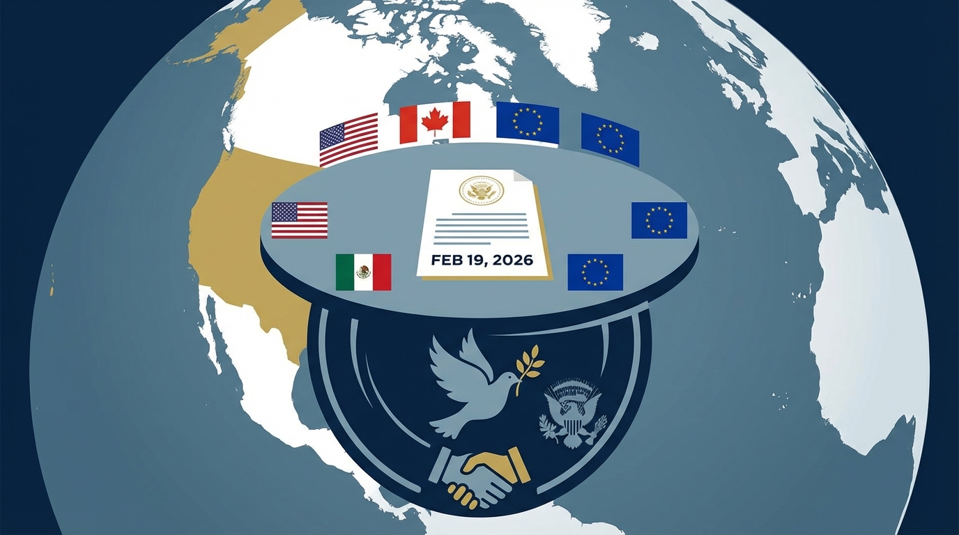 Trump envía mensaje sobre Junta de Paz acordada por EE.UU. y aliados para 2026