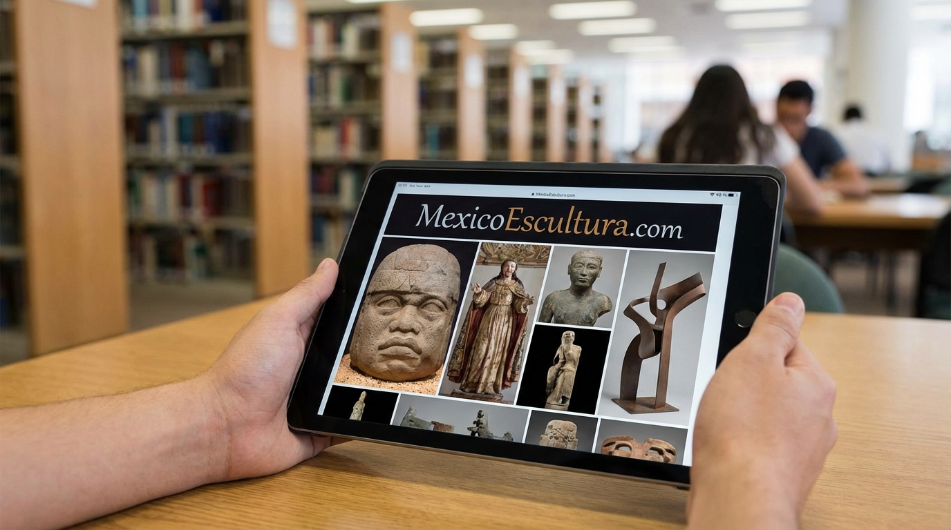 México impulsa el acceso digital a su vasto patrimonio escultórico nacional