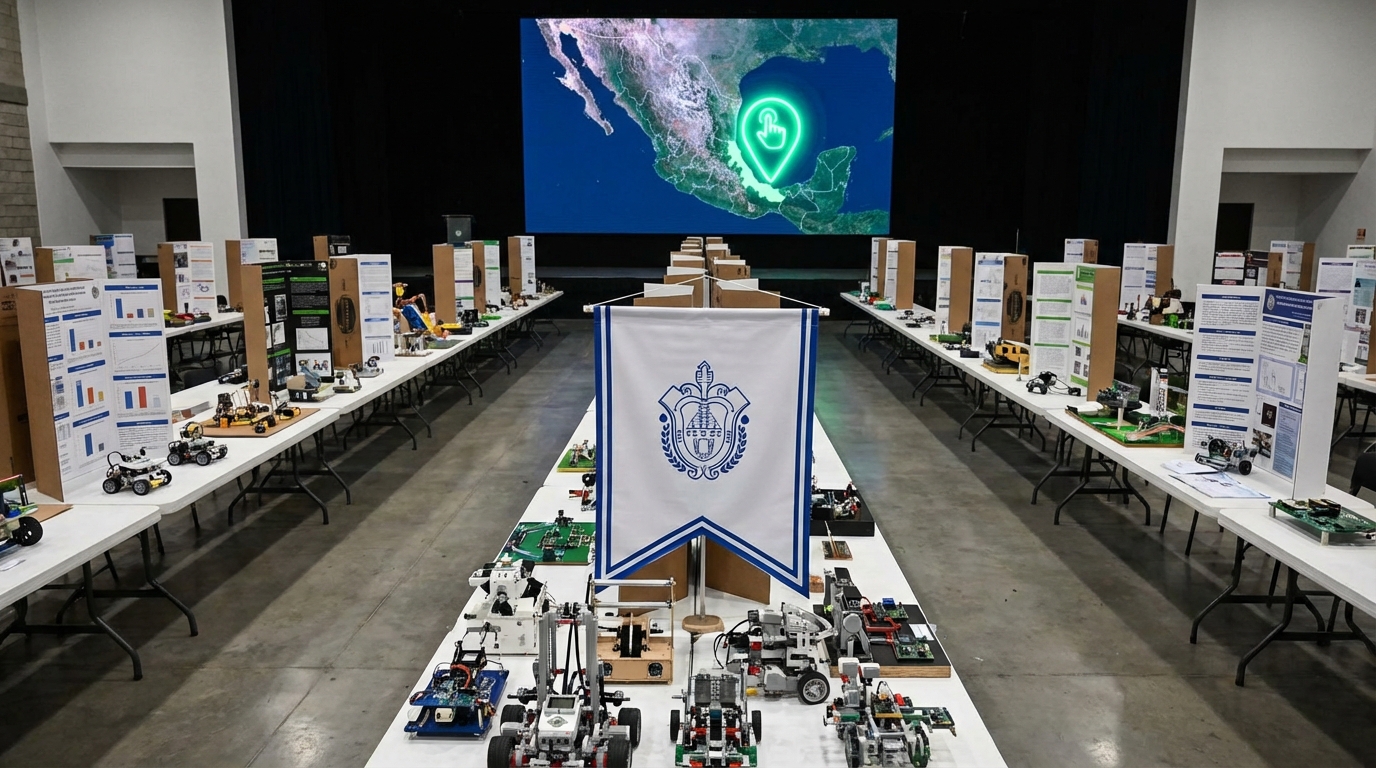 Veracruz lidera con más proyectos en Feria Mexicana de Ciencias e Ingenierías 2026