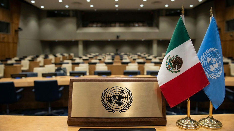 México impulsa en la ONU resolución que prohíbe el uso de inteligencia artificial en sistemas de armas nucleares, posicionando al país como referente en desarme ético.