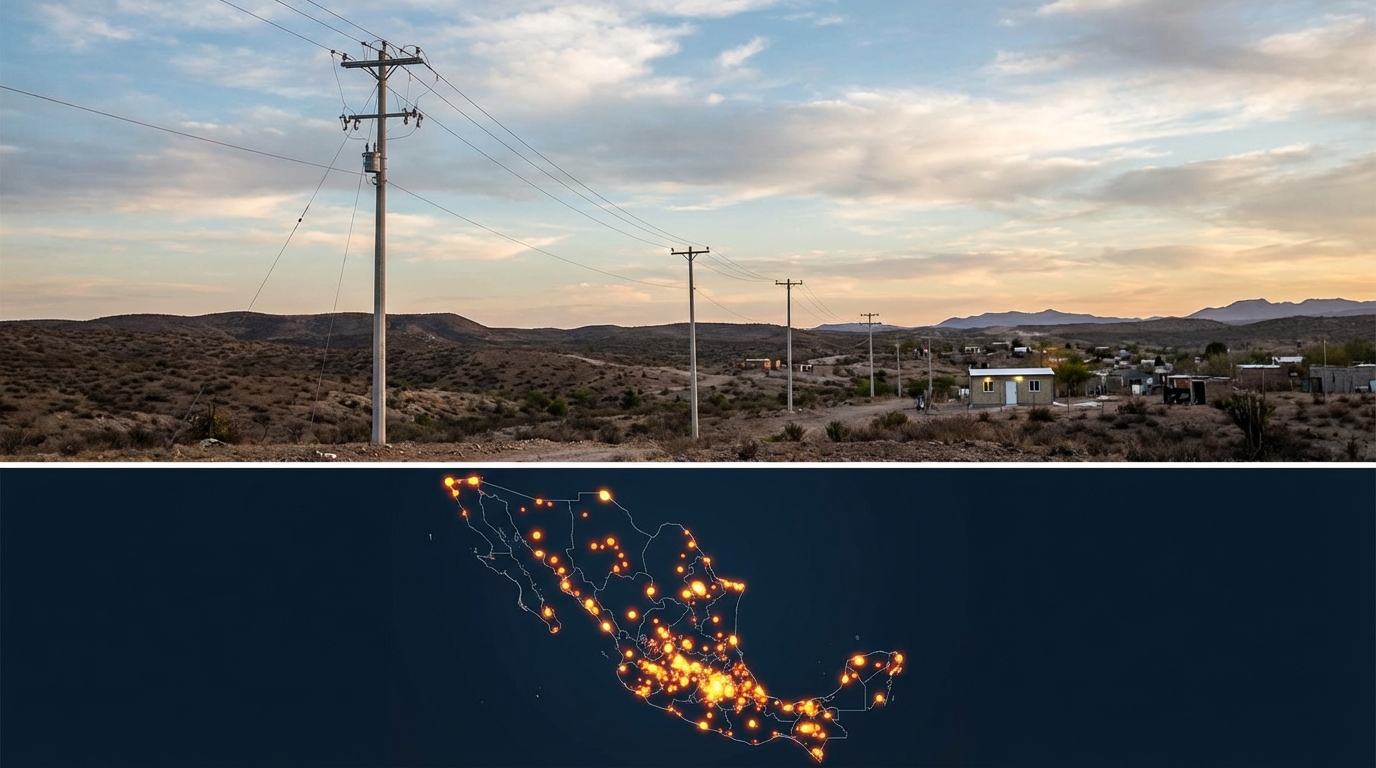 CFE acelera electrificación rural en México con 42 mil obras en 2026