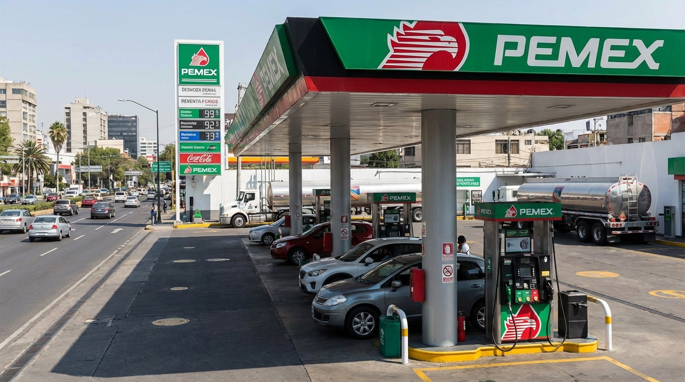 Crecen retornos de gasolineras a Pemex por mejores márgenes y precios competitivos