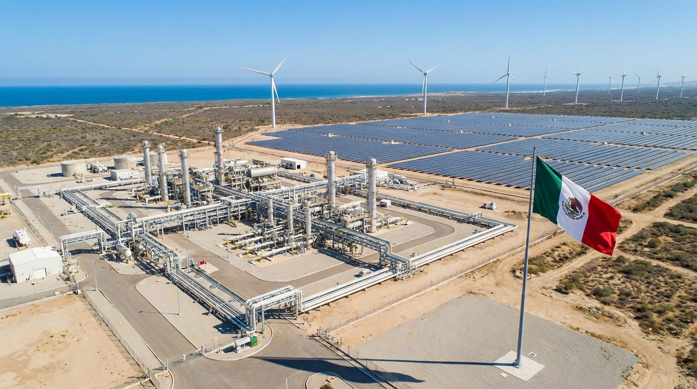 Sheinbaum prioriza gas natural y renovables para consolidar soberanía energética de México