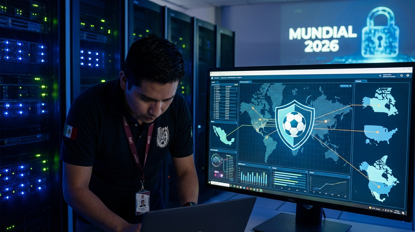 IPN ofrece tecnología y expertos para fortalecer ciberseguridad del Mundial 2026 en México