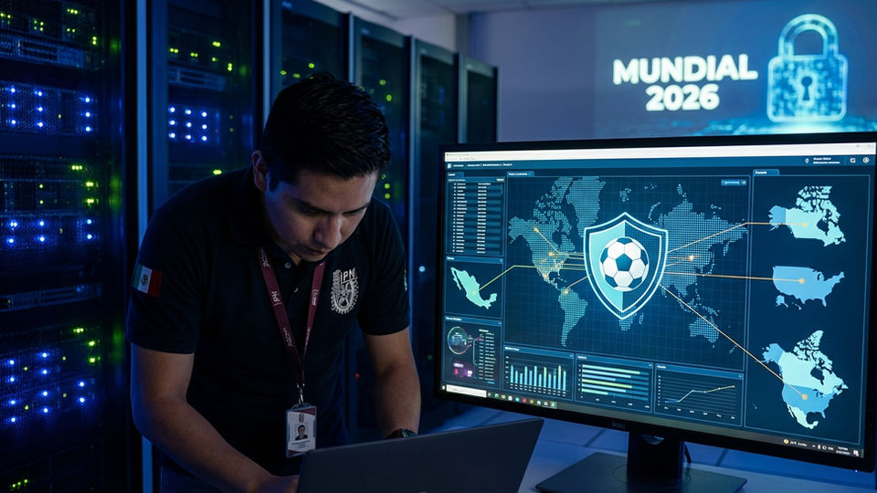 El Instituto Politécnico Nacional despliega soluciones tecnológicas y personal especializado para proteger infraestructuras digitales ante el torneo coorganizado por México, Estados Unidos y Canadá.