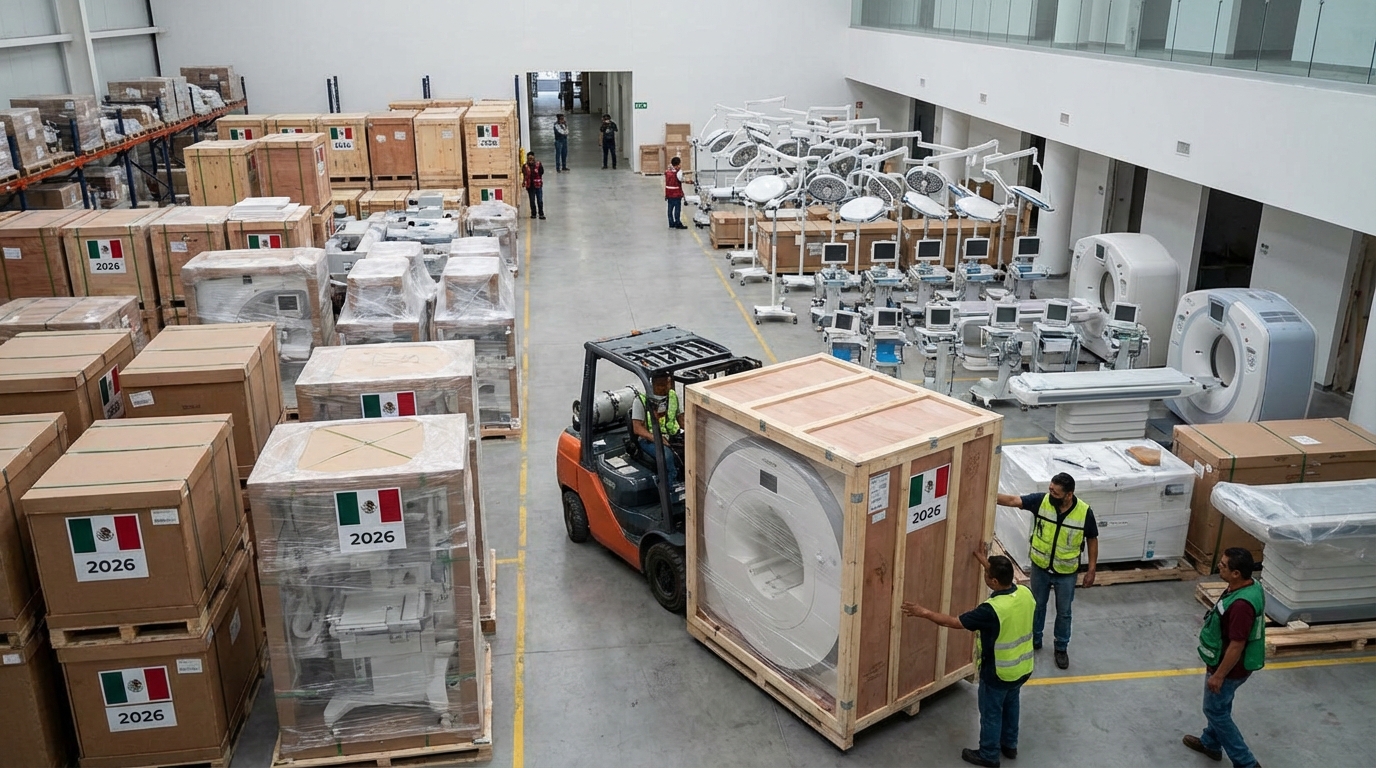 Sheinbaum impulsa modernización de salud con compra de 816 equipos de alta tecnología