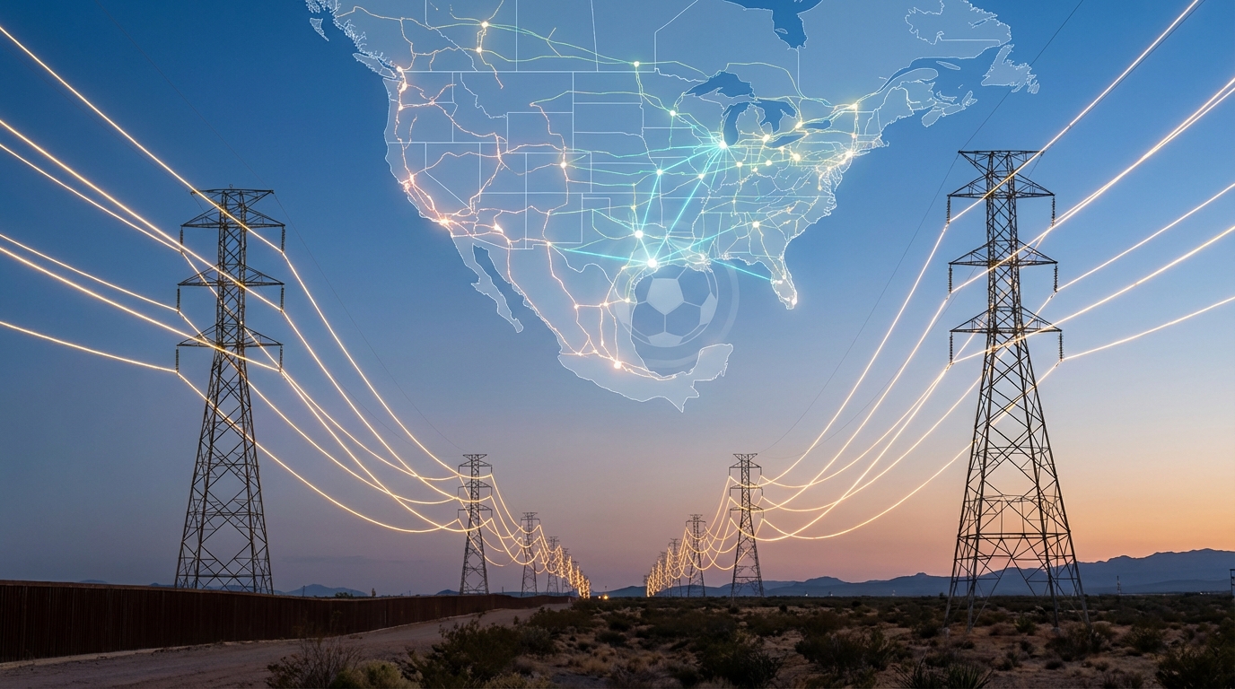 México fortalece coordinación energética transfronteriza para Mundial 2026