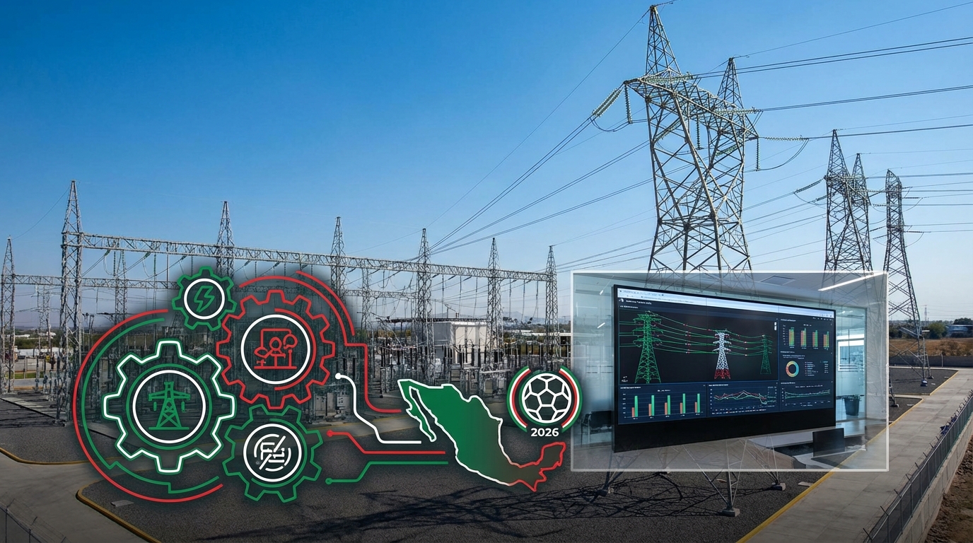 México refuerza coordinación energética para garantizar suministro eléctrico en Mundial 2026