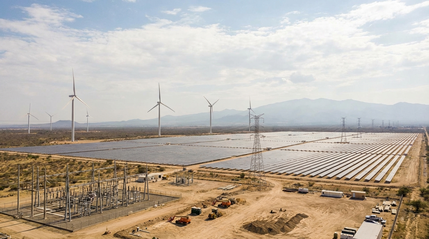 Sector eléctrico mexicano apunta a expansión en renovables hacia 2026 pese a retos regulatorios