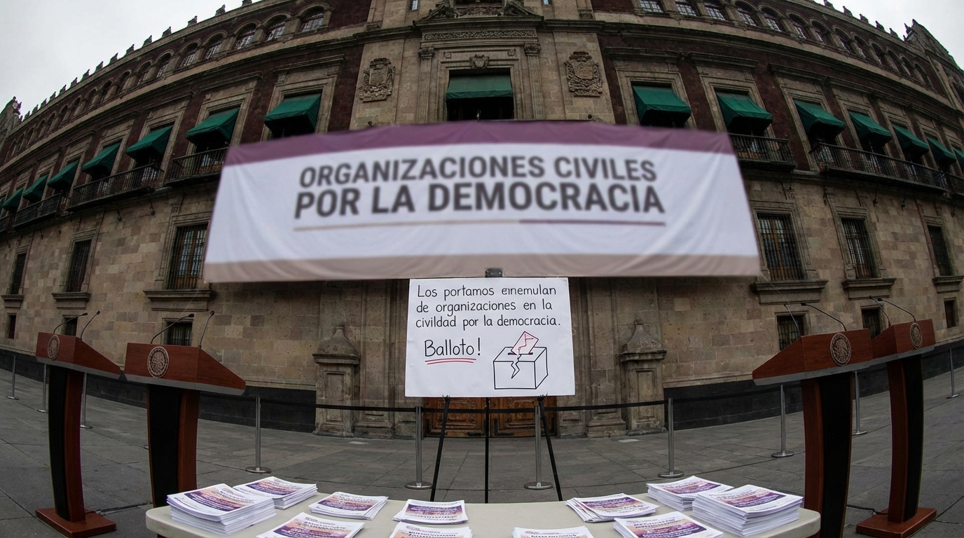 Organizaciones civiles piden a Sheinbaum posponer reforma electoral ante riesgos para la democracia