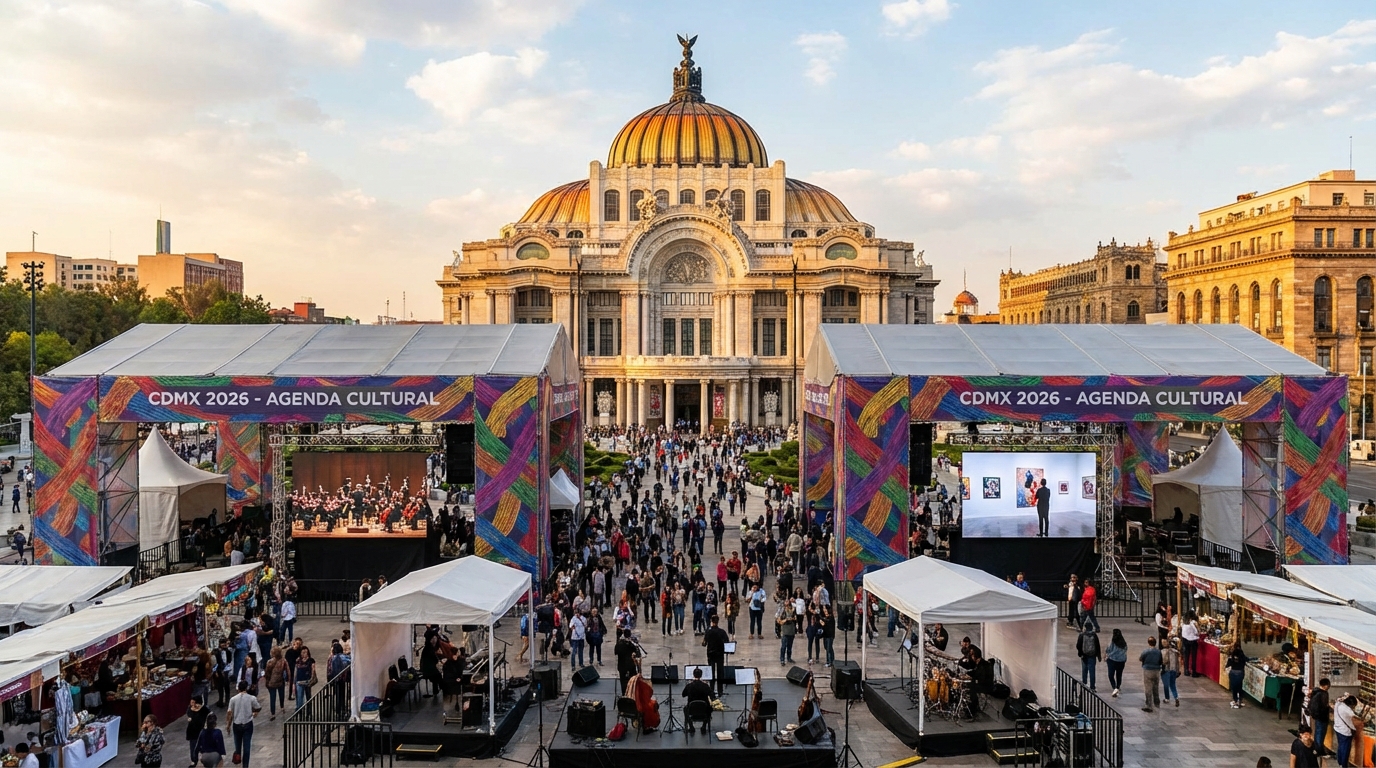CDMX arranca 2026 con intensa agenda cultural en enero