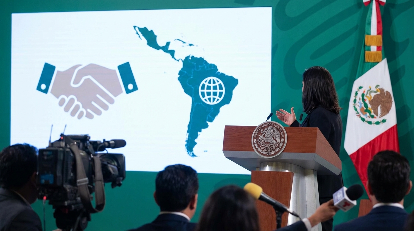 Sheinbaum reafirma doctrina de no intervención mexicana ante tensiones en Venezuela