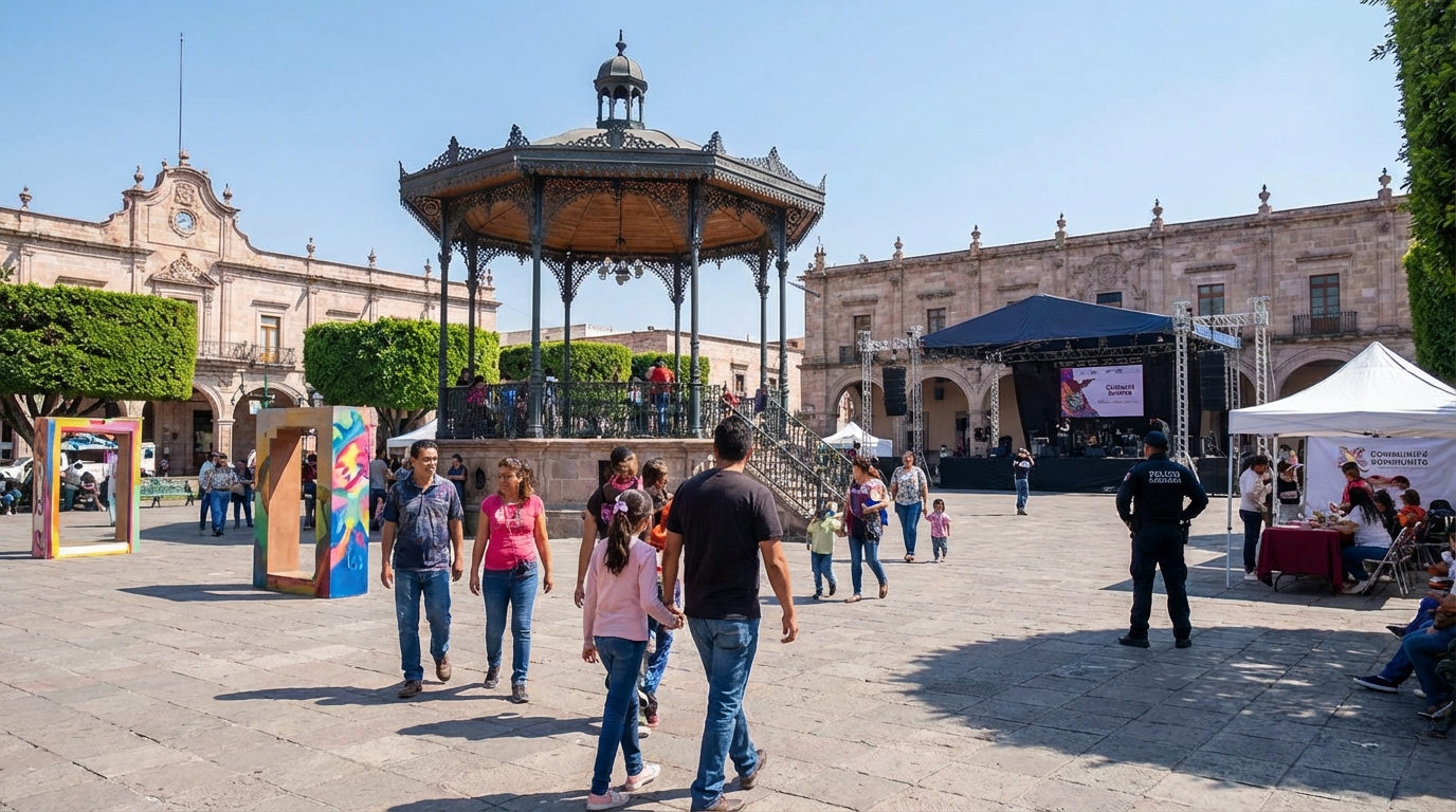 Morelia prepara Cultura 2025 con 350 actividades centradas en seguridad y rescate de espacios públicos