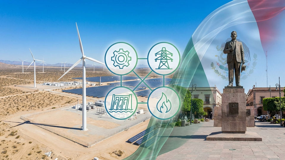 Cuatro proyectos energéticos definen los contornos iniciales de la política sectorial mexicana, con apertura a participación de Lázaro Cárdenas.  