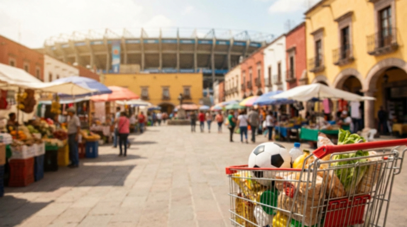 Pronostican crecimiento de 1.3% para México en 2026 por consumo y Mundial de Fútbol