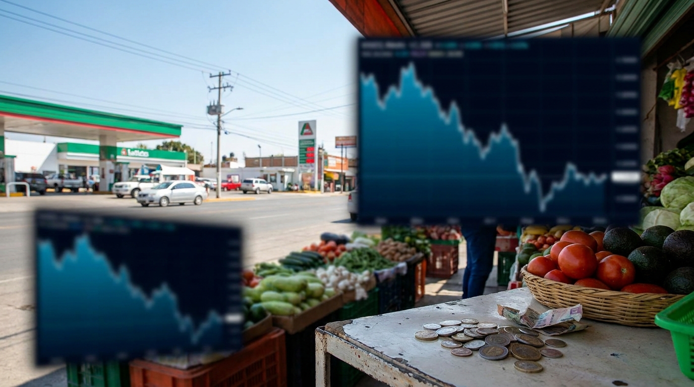 Inflación anual en México cierra abril 2026 en 3.84%, por debajo de lo esperado: Banxico
