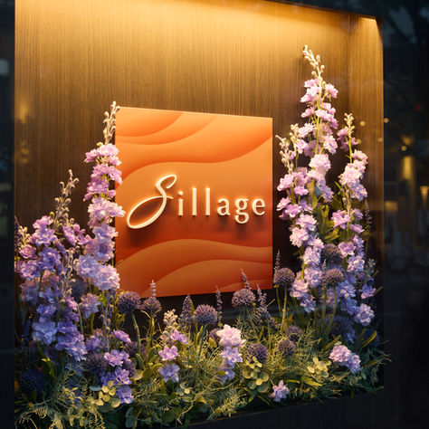 Sillage看板 臨時休業のお知らせ