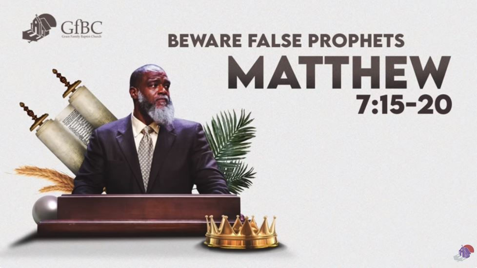 Listen to a talk by Voddie Baucham entitled, Beware of False Prophets focusing on Matthew 7:15-20.
