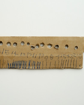 Paper Ruler by Child