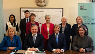 Parliamentarians meet US climate envoy before he steps down