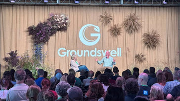 P4P visit Groundswell Agricultural Festival 