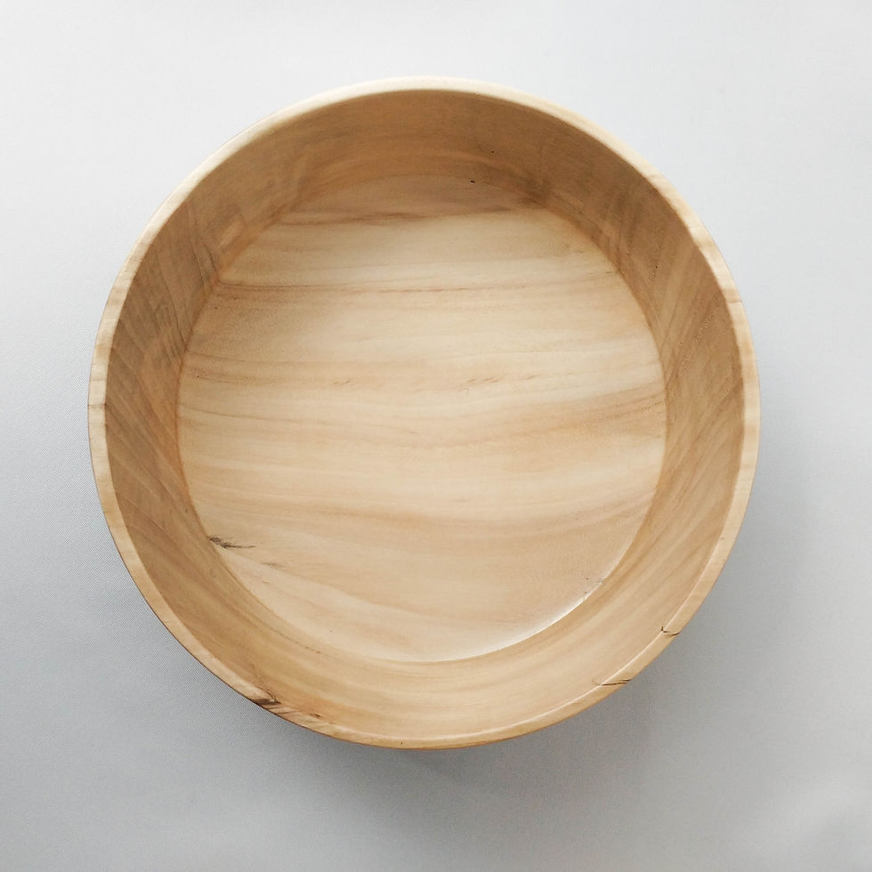 Thumbnail: Cottonwood flat bottom display bowl