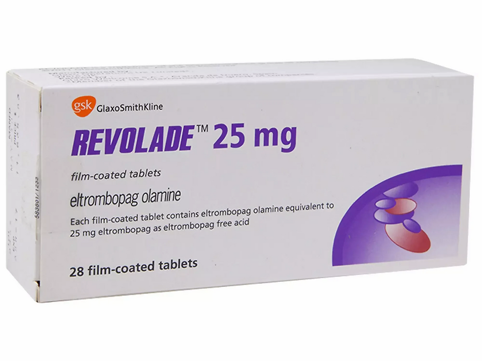 Revolade is a medication containing Eltrombopag, and it is widely recognized for its role in the treatment of certain blood