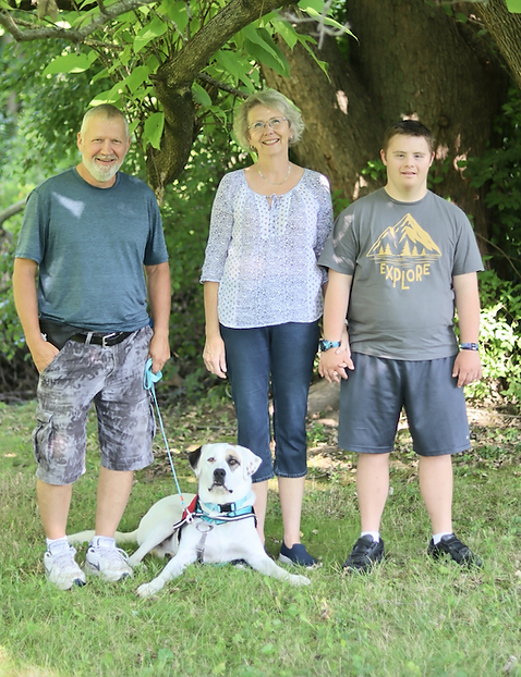 Specially trained to assist their son with Down syndrome and autism, this canine companion brings comfort and support to the entire family. Witness the transformative impact of this unique bond as the service dog enhances daily life, fostering independence and creating lasting moments of joy. Explore the story of resilience, love, and the positive influence these specially trained service dogs bring to families facing unique challenges. 🌈 #ServiceDog #FamilySupport #InclusiveCompanionship #AutismServiceDog #PsychiatricServiceDog #Autism #Anxiety