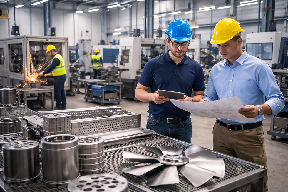 Perforated Metal in Manufactoring