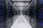 Hot aisle and cold aisle containment system in a modern data center