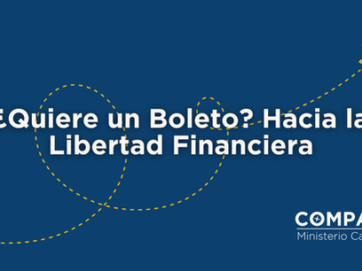 ¿Quiere un Boleto? La Libertad Financiera le espera