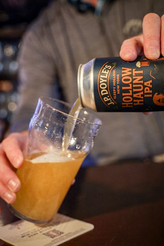 Draft beer service at J.P. Doyle's private event bar