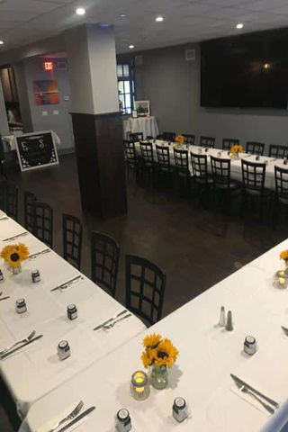 Wheelchair-accessible entrance to the private event room at J.P. Doyle's