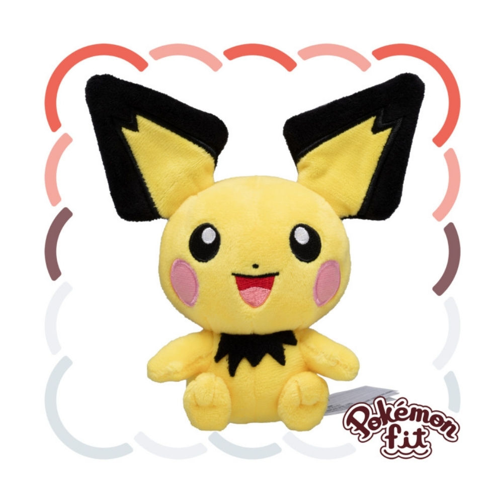 Pichu Pokemon Center Japan Pokemon Fit Plush
