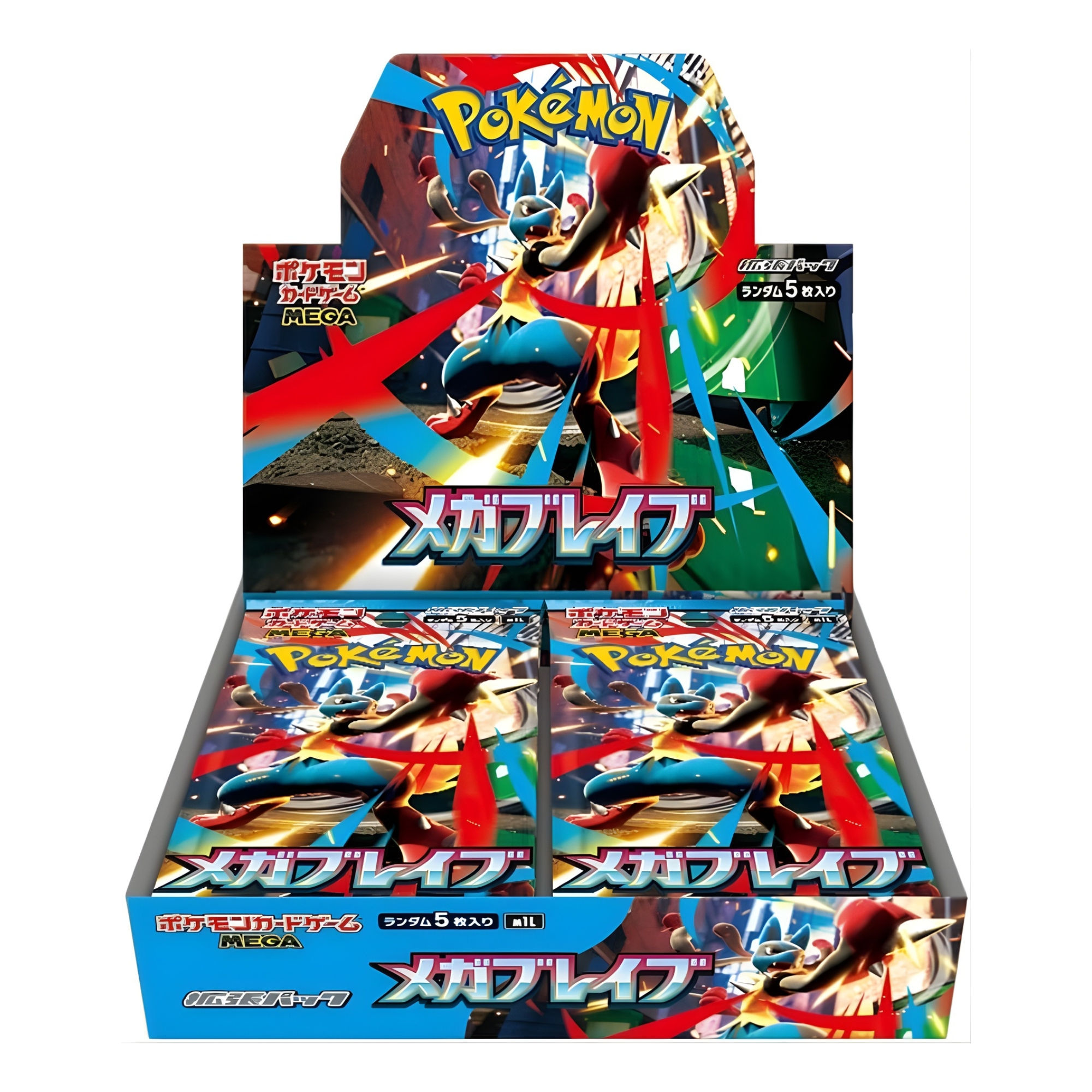 Pokemon Mega Brave M1L Japanese Booster Box