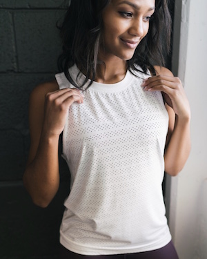 White Chill Tank