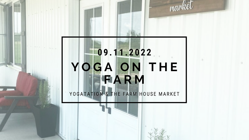 Yoga on the Farm
