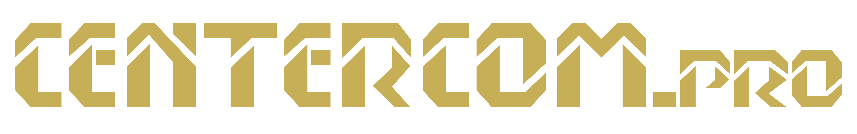 Golden Word Logo CENTERCOM.Pro