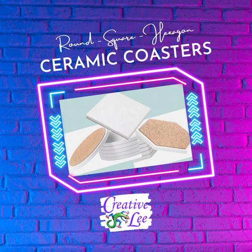 BLANKS: Ceramic Coasters | Creative Lee