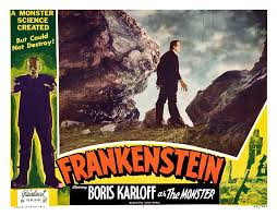 Original FRANKENSTEIN (1931) lobby card
