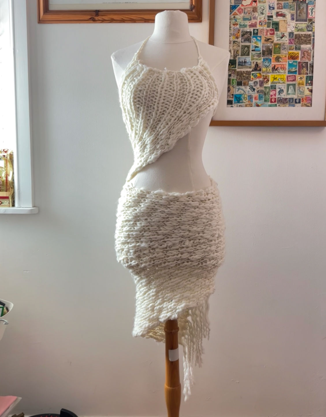 Cut-Out Side Halter Dress