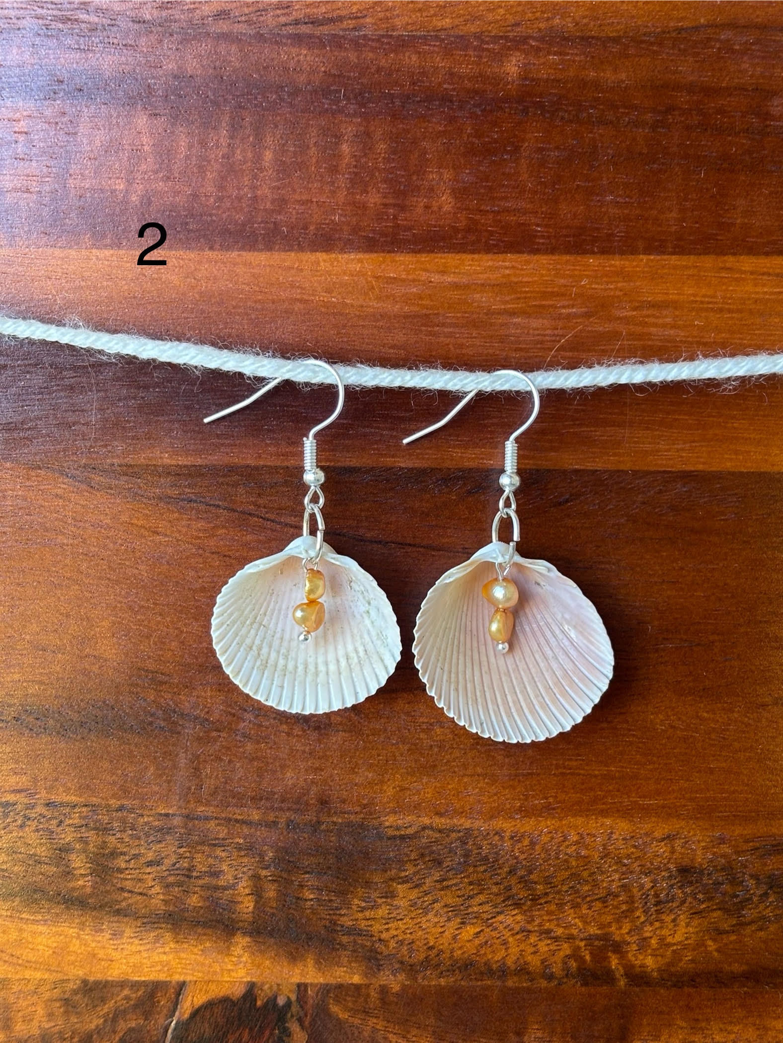 Handmade Shell Earrings