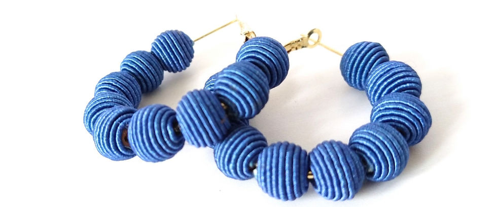 Thumbnail: Narratives Woven Ball Small Size Hoops