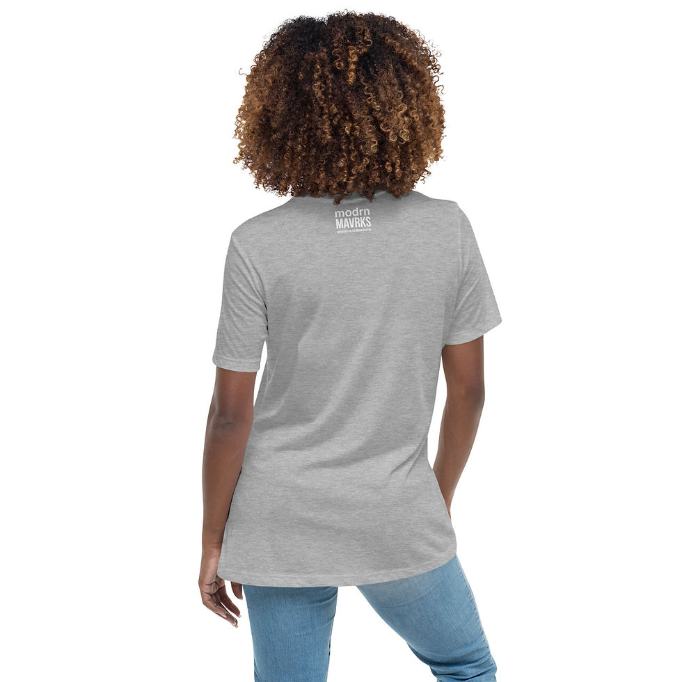 Thumbnail: modrn Mavrs SP 23 Sig Pop Women's Relaxed T-Shirt