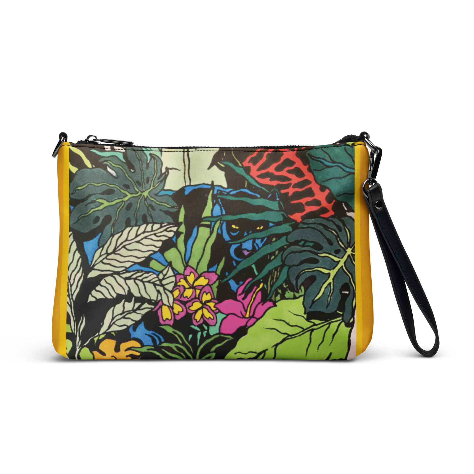 Reginald Pean for modrn Mavrks "Panther in the Jungle" Crossbody bag