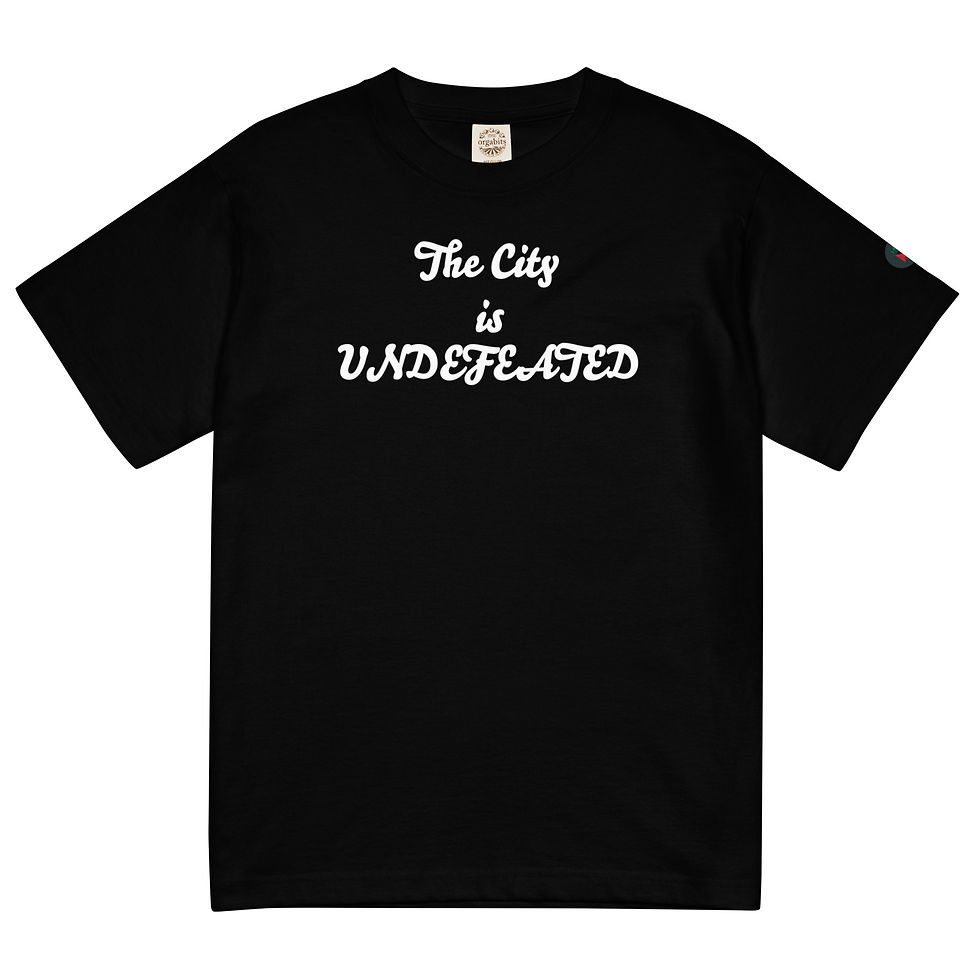 Thumbnail: modrn Mavrks UDEFEATED CITY Lightweight cotton t-shirt