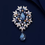 Thumbnail: Ruée Equsite Cristal Broche